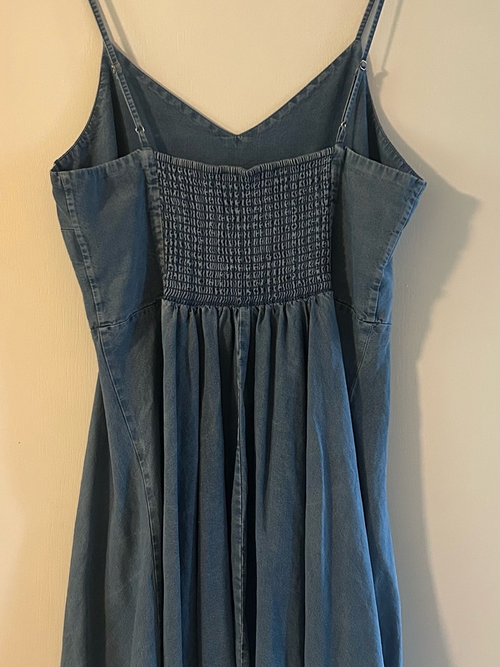 GAP Light Blue Denim A-line Dress - Picture 4 of 5